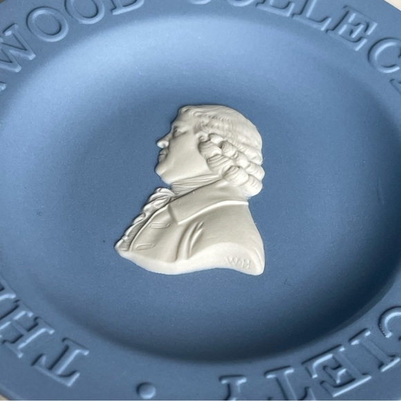WEDGEWOOD |The Wedgewood Collectors Society Miniature Plate Compotier Jasperware - Picture 3 of 9